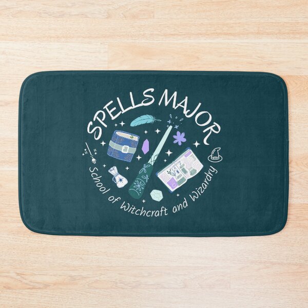 Item preview, Spells Major Wizard | Magic School for Witches and Wizards | Teal Theme designed and sold by MiaDelelai.
