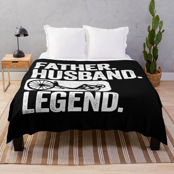 Item preview, Father Husband Recumbent Legend Funny Recumbent Bike designed and sold by Stronzi.