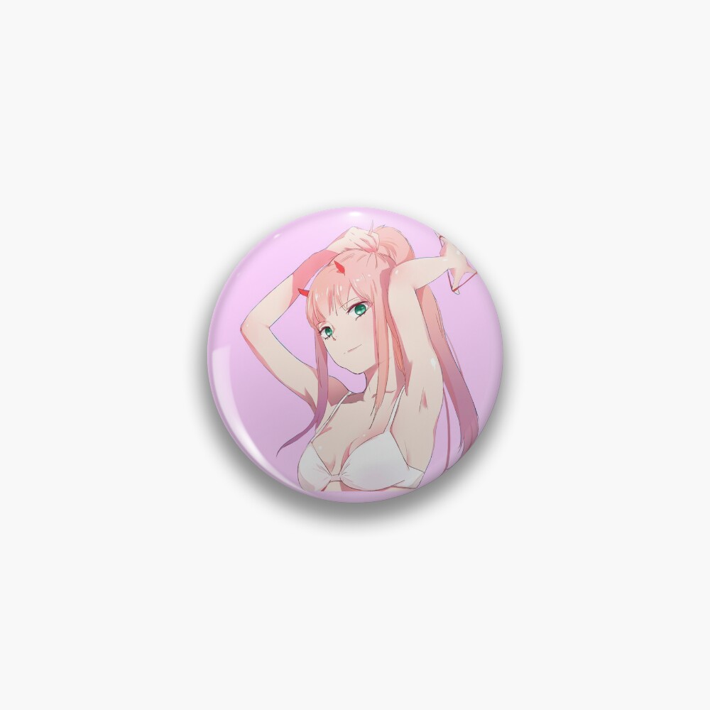 ✧.* Lewd Zero Two Darling in the Franxx Enamel Pin outlets V1 ✧.*