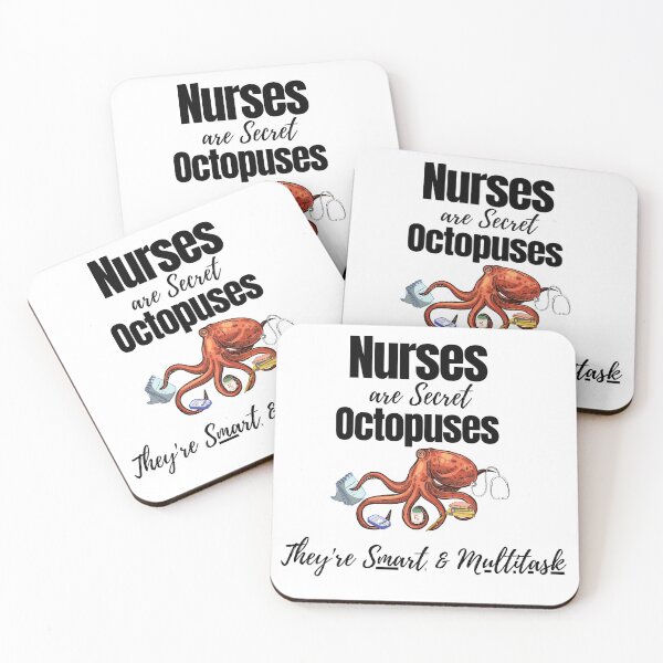 Item preview, Nurses are secret Octopuses designed and sold by Achidesign.