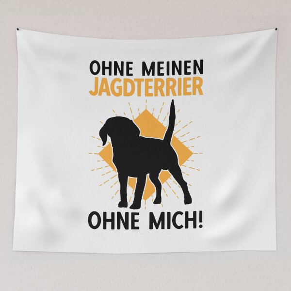 Artikelvorschau, Ohne Deutscher Jagdterrier ohne mich Jagdhund entworfen und verkauft von madgrfx.