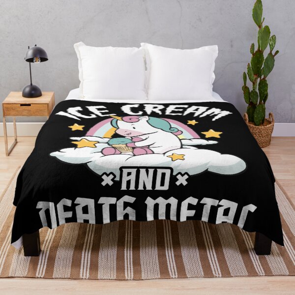 Item preview, Ice Cream And Death Metal Funny Death Metal designed and sold by Stronzi.