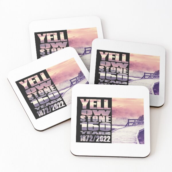 Item preview, Boardwalk at Lower Geyser Basin 150 Year of Yellowstone - Yellowstone 150 years old designed and sold by SmyrnaBuffalo.