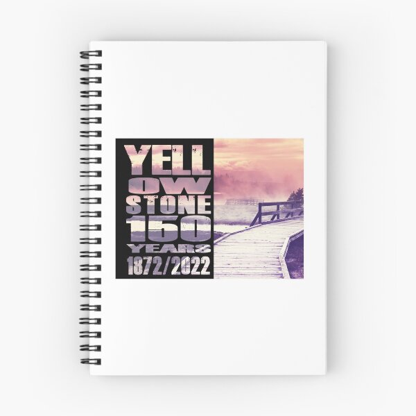 Item preview, Boardwalk at Lower Geyser Basin 150 Year of Yellowstone - Yellowstone 150 years old designed and sold by SmyrnaBuffalo.