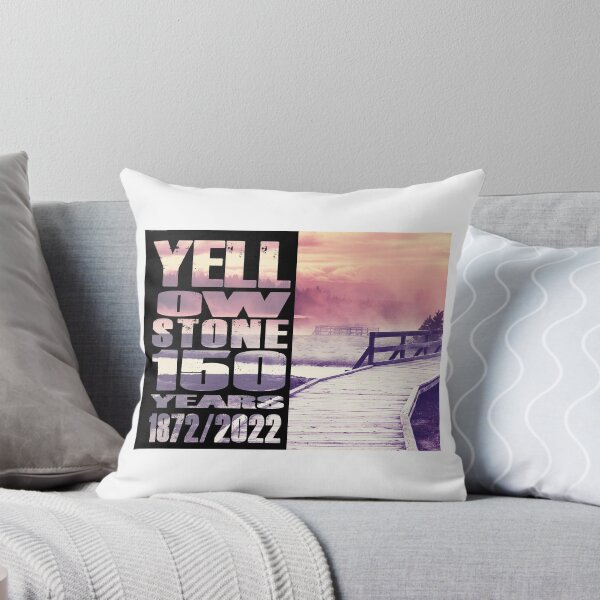 Item preview, Boardwalk at Lower Geyser Basin 150 Year of Yellowstone - Yellowstone 150 years old designed and sold by SmyrnaBuffalo.