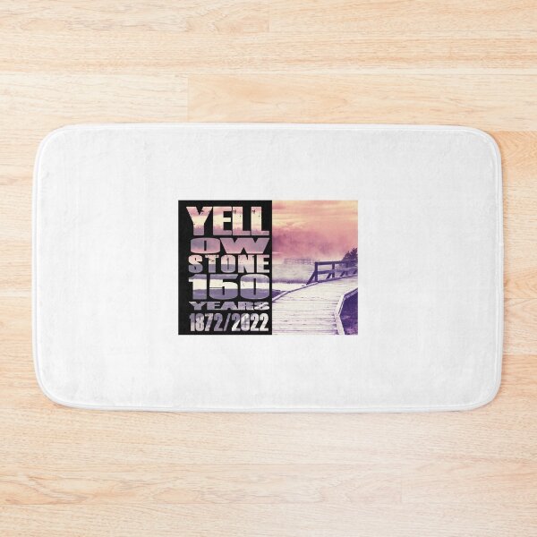 Item preview, Boardwalk at Lower Geyser Basin 150 Year of Yellowstone - Yellowstone 150 years old designed and sold by SmyrnaBuffalo.