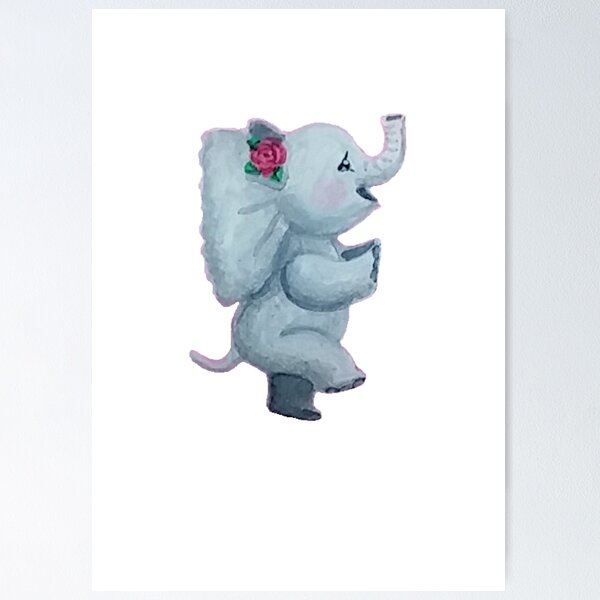 Dancing Elephant  Poster