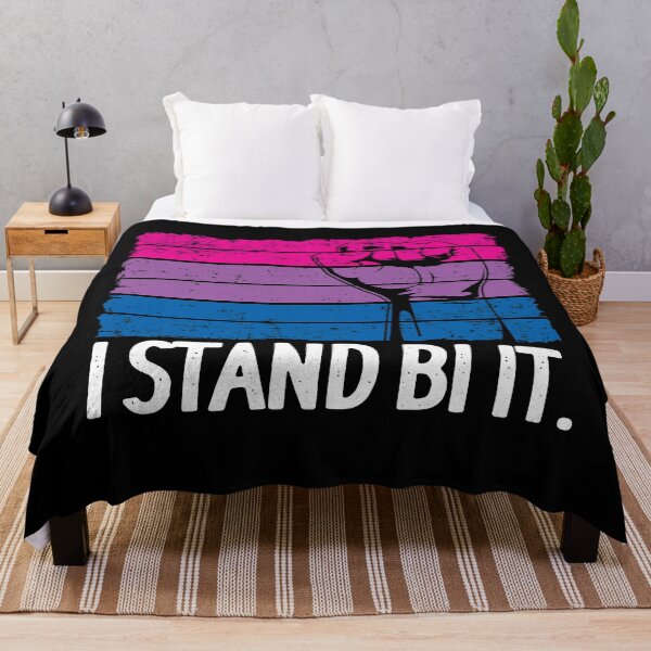 Item preview, I Stand Bi It Bisexual Funny Bi Pride designed and sold by Stronzi.