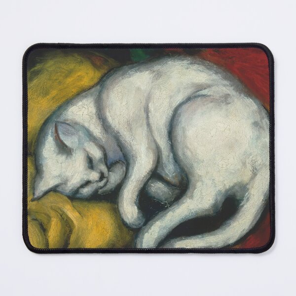 Item preview, Franz Marc, White Cat designed and sold by neteor.