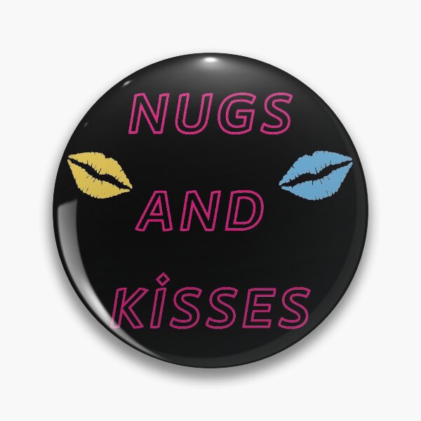 Item preview, Nugs And Kisses - Blue Yellow Lips designed and sold by nakavt.