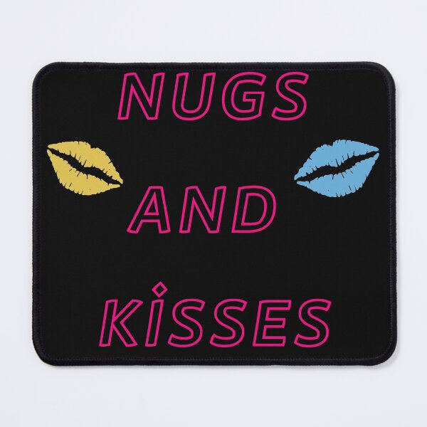 Item preview, Nugs And Kisses - Blue Yellow Lips designed and sold by nakavt.