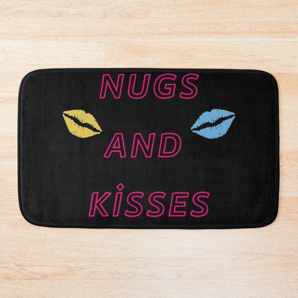 Item preview, Nugs And Kisses - Blue Yellow Lips designed and sold by nakavt.