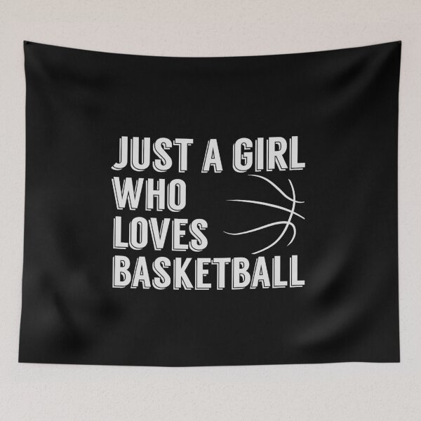 Item preview, Just A Girl Who Loves Basketball designed and sold by uranus1store.