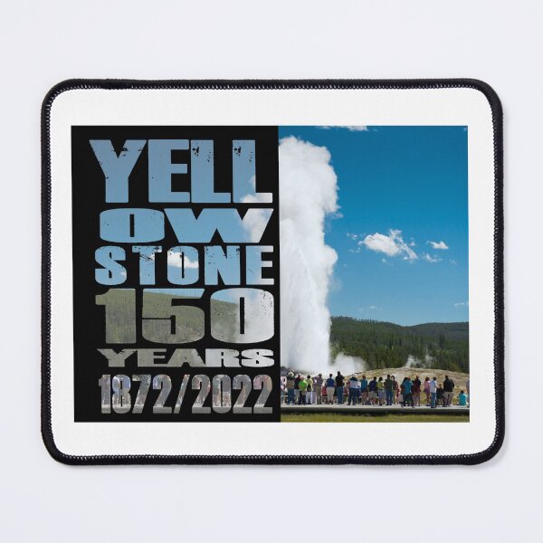 Item preview, Old Faithful geyser erupting - Yellowstone 150 years old designed and sold by SmyrnaBuffalo.