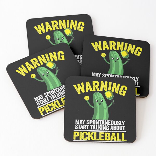 Item preview, Warning May Spontaneously Start Talking About Pickleball Funny Pickleball designed and sold by Stronzi.