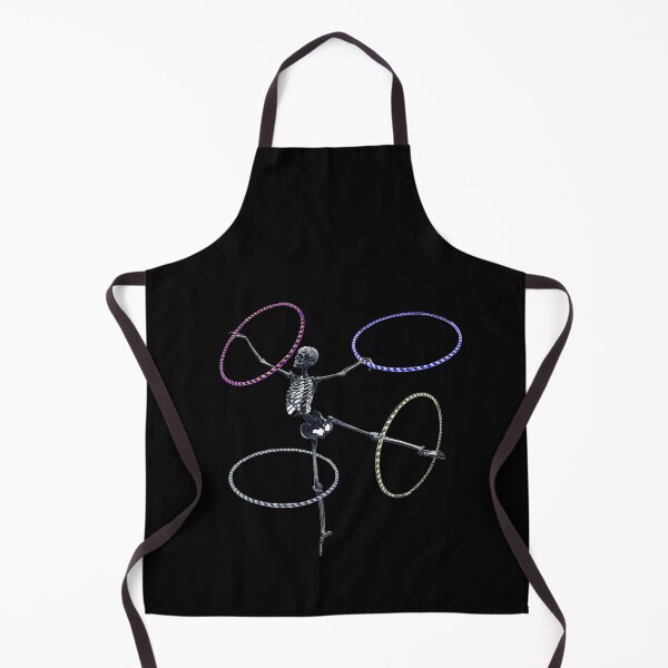 Item preview, Dancing Multi-Hooping Skeleton | Halloween Spooky | Hula Hoop Flow Circus Arts Gymnastics designed and sold by KreativeLaedy.
