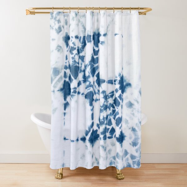 Item preview, Shibori Indigo Dyed Square Pattern designed and sold by Melissa Russell.