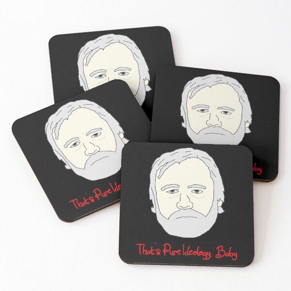 Item preview, Zizek Pure Ideology Quote designed and sold by RevolutionInPaint.