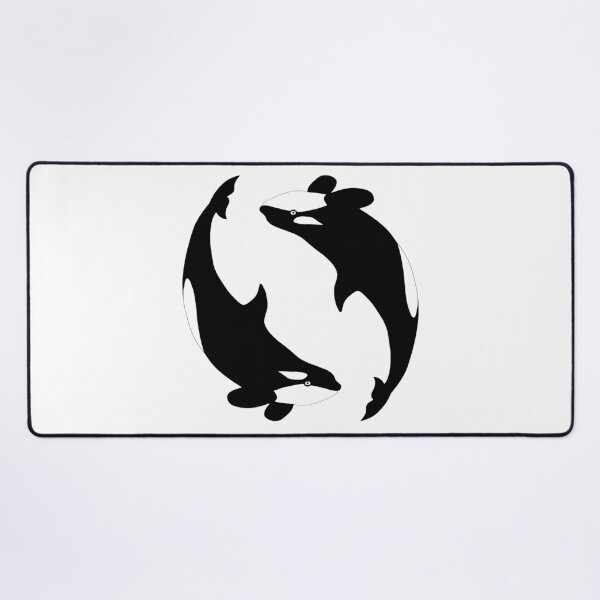 Item preview, Diving orcas designed and sold by LorenDowding.
