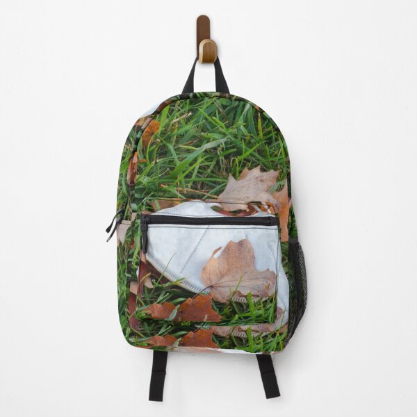 Item preview, Face Mask Amongst the Autumn Leaves designed and sold by Bill Spengler's Photographic Thoughts.