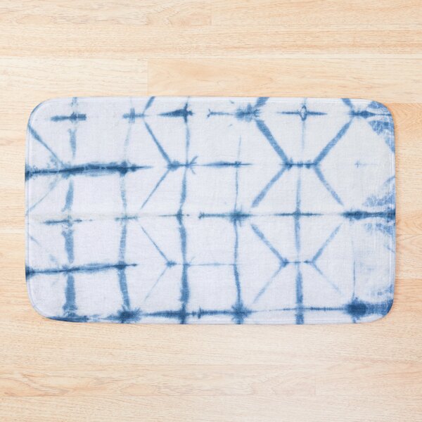 Item preview, Shibori Indigo Dyed Diamond Pattern designed and sold by Melissa Russell.