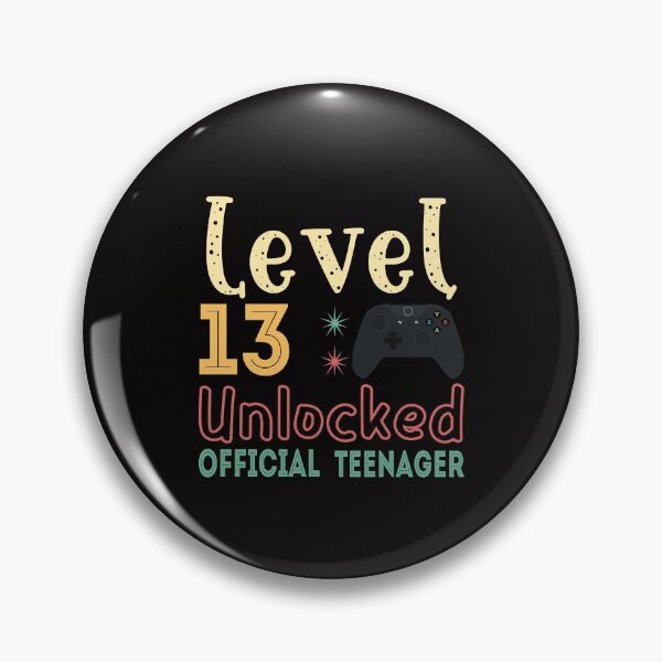 Item preview, Level 13 Unlocked Official Teenager  designed and sold by Norstyle.
