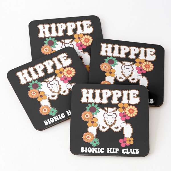 Item preview, Hippie Bionic Hip Club Recovery Replacement Funny designed and sold by Stronzi.