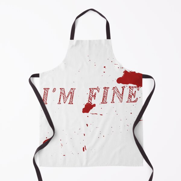 Item preview, i'm fine: sarcastic design movie halloween humour zombie designed and sold by dorento07.