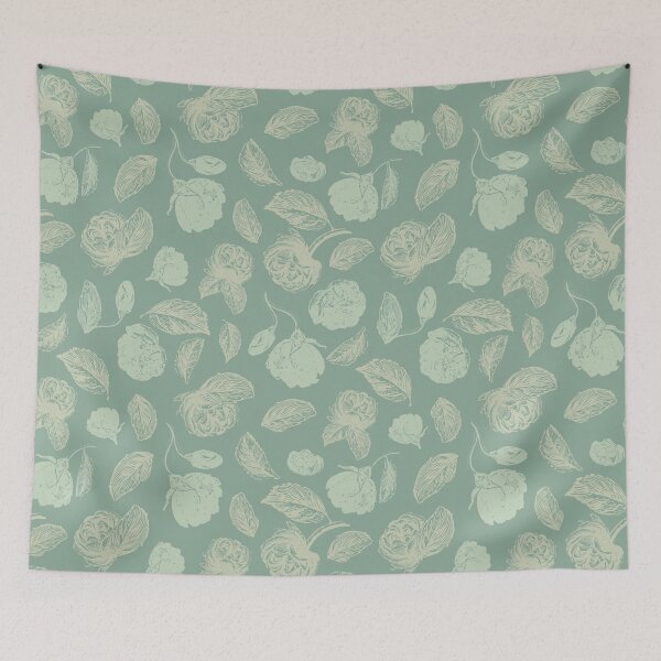Item preview, Snowbelle in Mint Julep designed and sold by maggie-byrd.