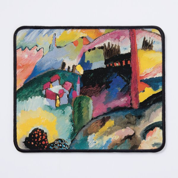 Item preview, Kandinsky Landscape with Factory Chimney designed and sold by neteor.