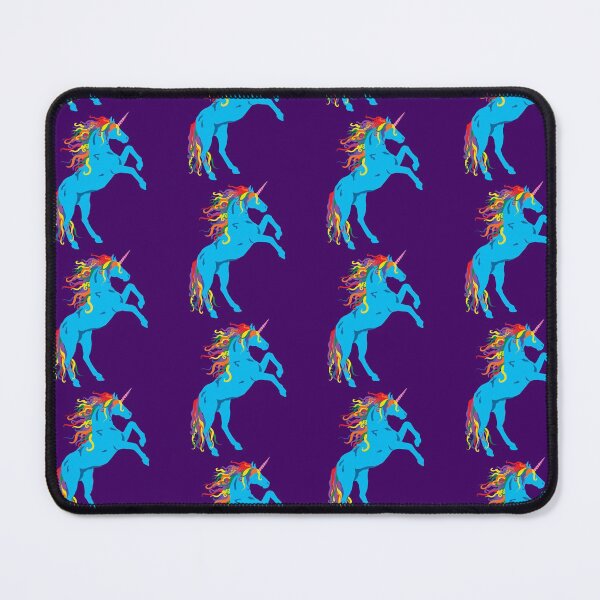 Item preview, Rainbow Maned Cyan Pride Unicorn designed and sold by Peregrinus Creative.
