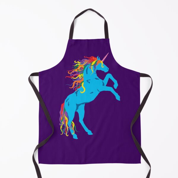 Item preview, Rainbow Maned Cyan Pride Unicorn designed and sold by Peregrinus Creative.