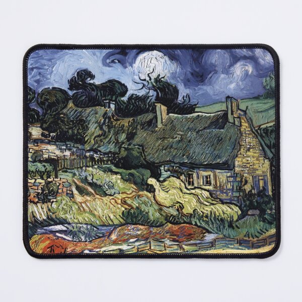 Item preview, Thatched Cottage in Cordeville June 1890, Auvers-sur-Oise designed and sold by neteor.