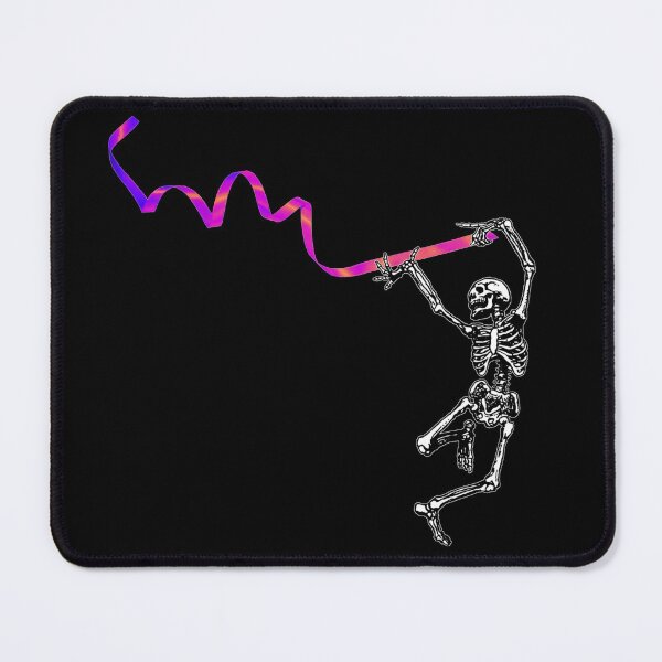 Item preview, Ribbon Dancing Skeleton Colorful | Halloween Spooky | Flow Circus Arts Gymnastics designed and sold by KreativeLaedy.
