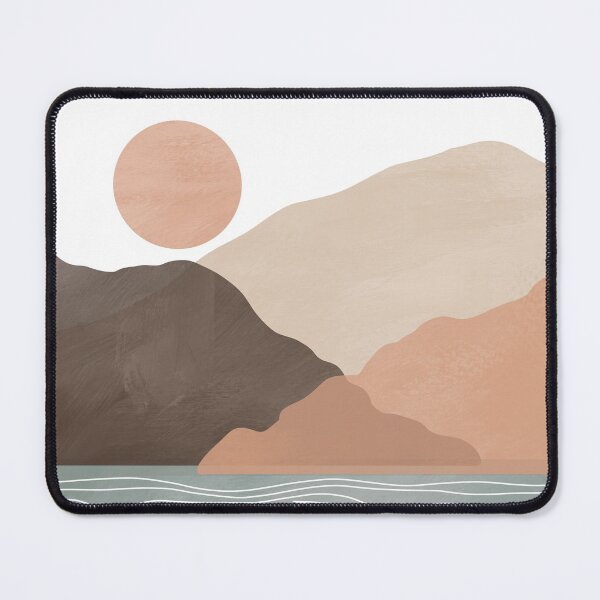 Item preview, abstract Mountain Lake designed and sold by StudioArtNew.