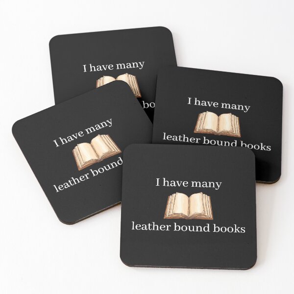 Item preview, I have many leather bound books | Comedy Movie Quote Anchorman designed and sold by gentlemongoose.