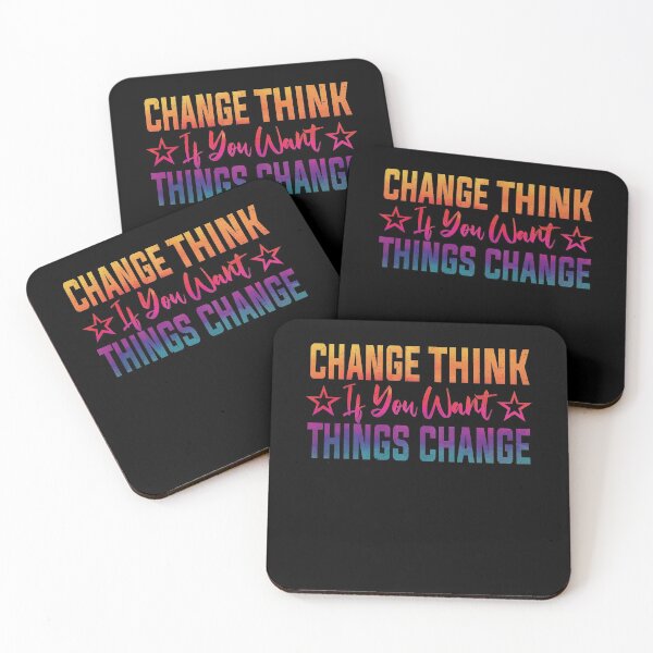 Item preview, Change Think If You want Things change | Motivational designed and sold by YAHIA-14.