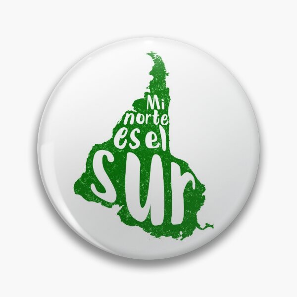 Item preview, Mi Norte es el Sur South America map designed and sold by gabyshiny.