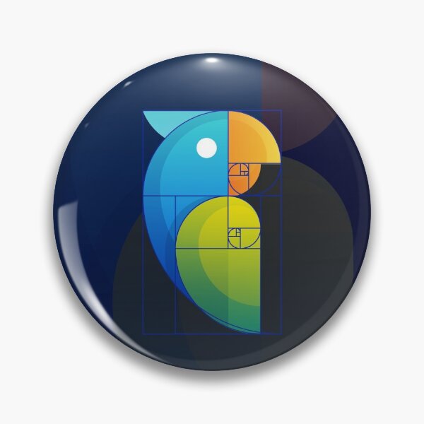 Item preview, Fibonacci parrot designed and sold by urban-color.