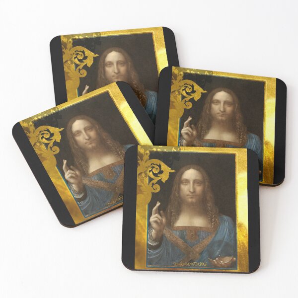 Item preview, Leonardo Da Vinci's Salvator Mundi (by ACCI) Gold designed and sold by VanyssaGraphics.