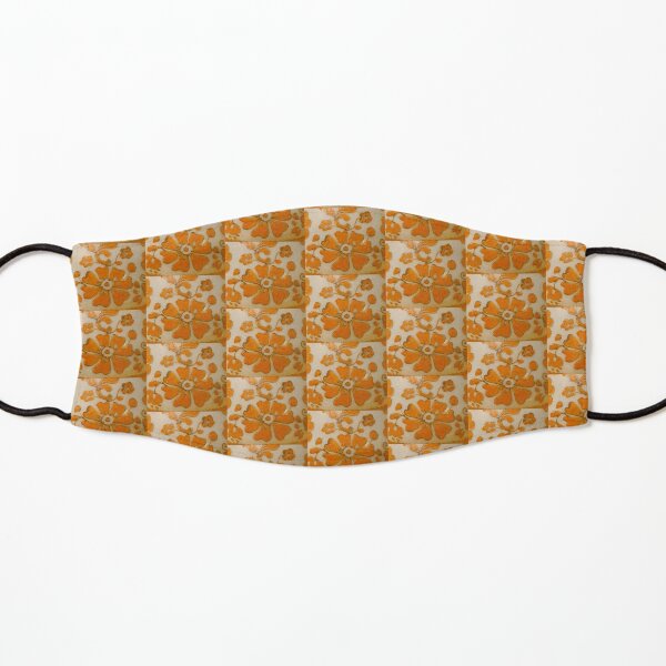 Orange Cosmos Kids Mask
