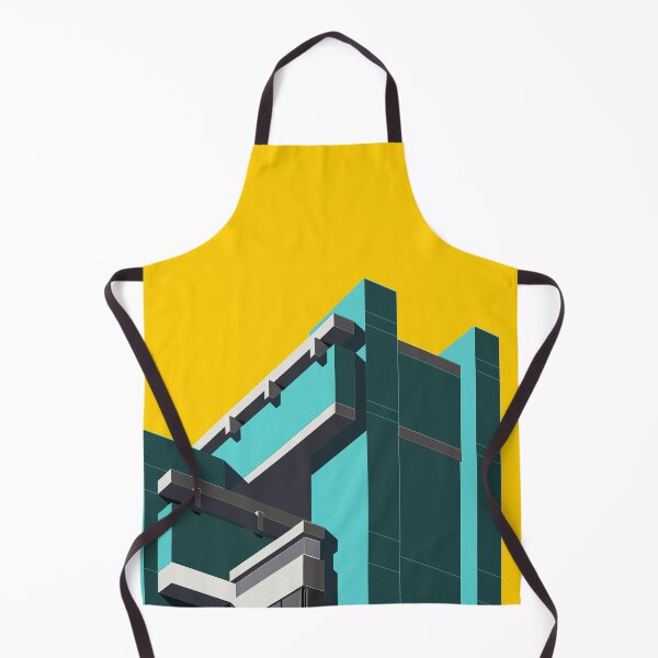 Item preview, Yale School of Art and Architecture, Connecticut, Colour , Brutalist Print, USA, Print, Artwork, Illustration, Brutalist Architecture, Architecture Print designed and sold by sketchingarchi.