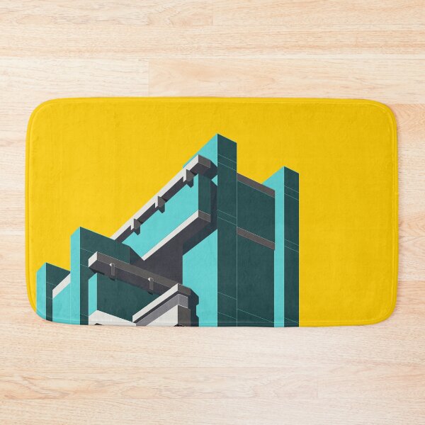 Item preview, Yale School of Art and Architecture, Connecticut, Colour , Brutalist Print, USA, Print, Artwork, Illustration, Brutalist Architecture, Architecture Print designed and sold by sketchingarchi.