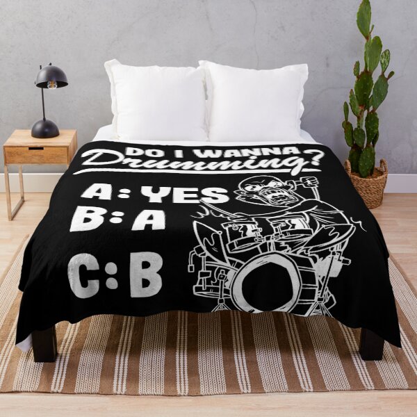 Item preview, Do I Wanna Drumming Funny Drummer Quote Drums Gift designed and sold by Stronzi.