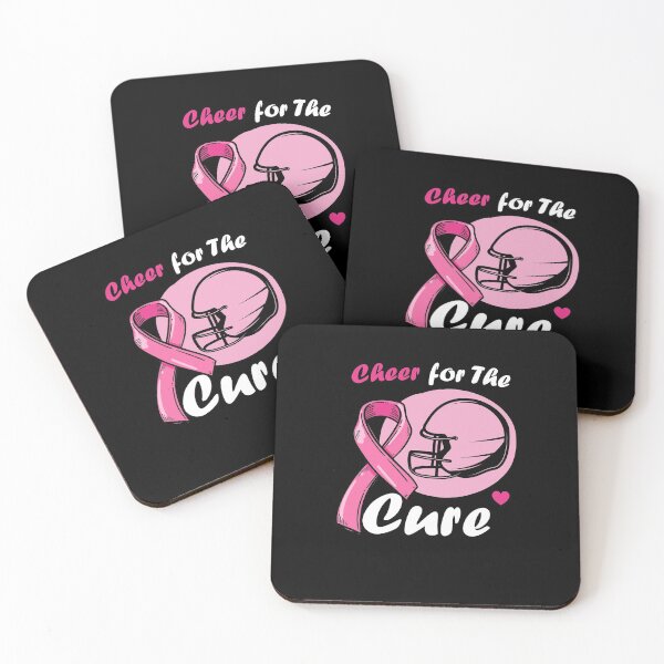Item preview, Cheer For The Cure Pink Ribbon Breast Cancer Football Lovers designed and sold by BELASKRI STORE.