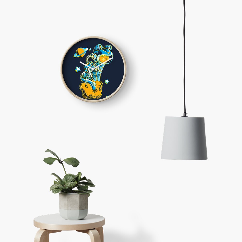 Vista previa del artículo con la obra «Reloj», diseñado y vendido por VicNeko.