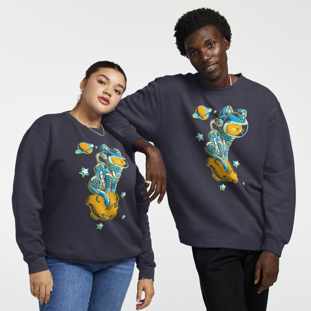 Vista previa del artículo con la obra «Sudadera sin capucha», diseñado y vendido por VicNeko.