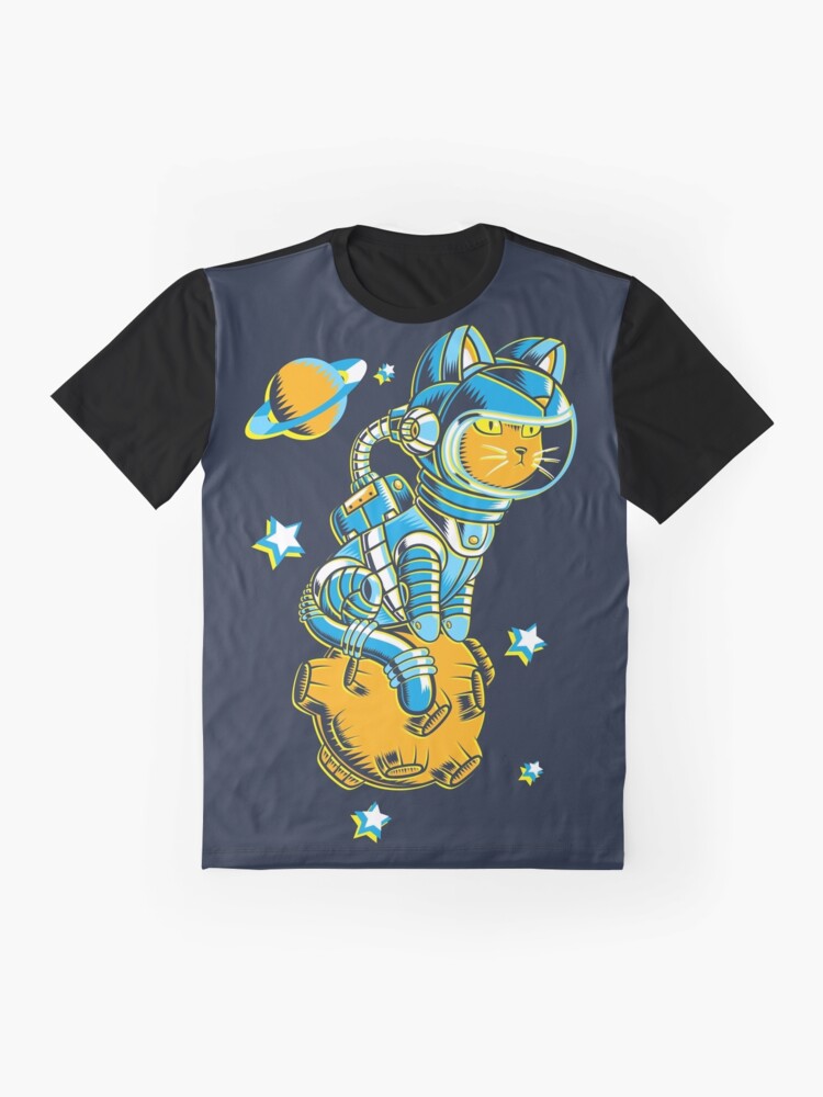 Alternate view of Space Cat Graphic T-Shirt