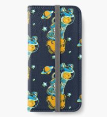 Raum Katze iPhone Flip-Case/Hülle/Klebefolie