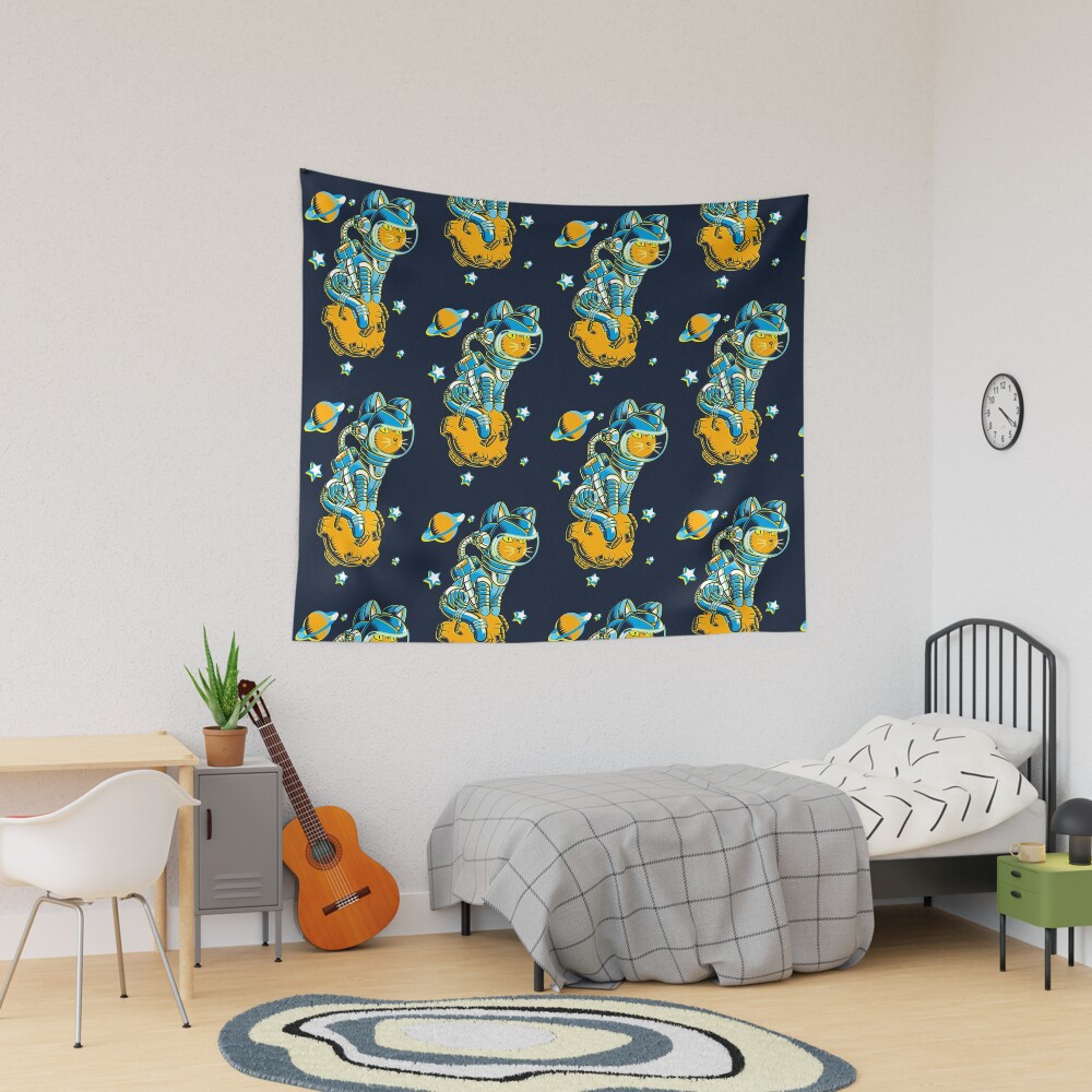 Vista previa del artículo con la obra «Tela decorativa», diseñado y vendido por VicNeko.